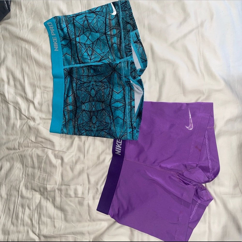 Nike pro spandex- 2 pairs